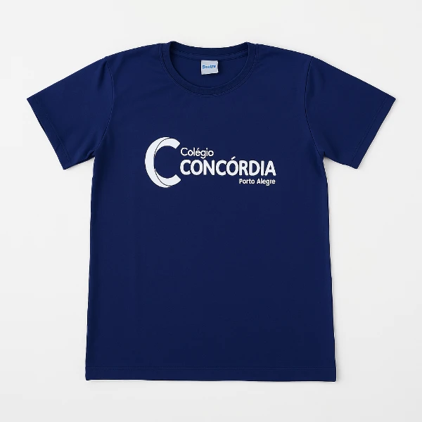 Camiseta Manga Curta Marinho Concórdia 