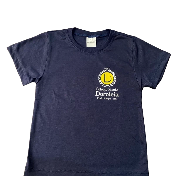 Camiseta Marinho Manga Curta Doroteia